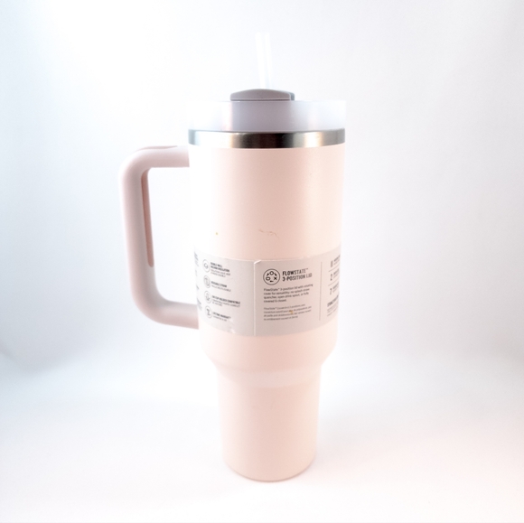 Stanley 40oz Rose Quartz The Quencher H20 Flow State Tumbler - Picture 3 of 7